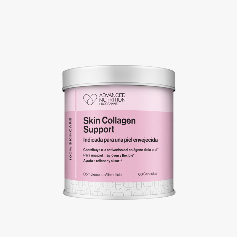 Skin Collagen Support de Advanced Nutrition Programme, formato de 60 cápsulas